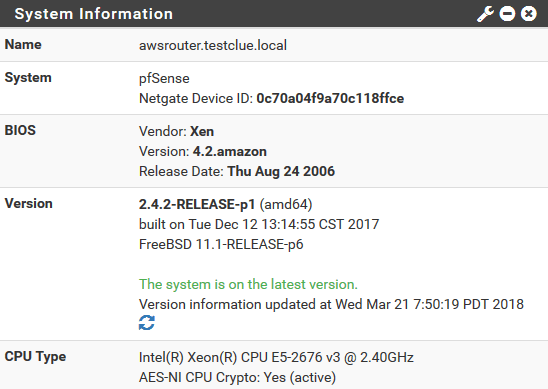 pfsense-info